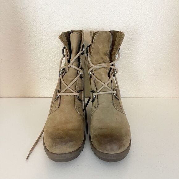 Sorel Joan of Arc wedge bootie combat boots 7.5 - Picture 9 of 16